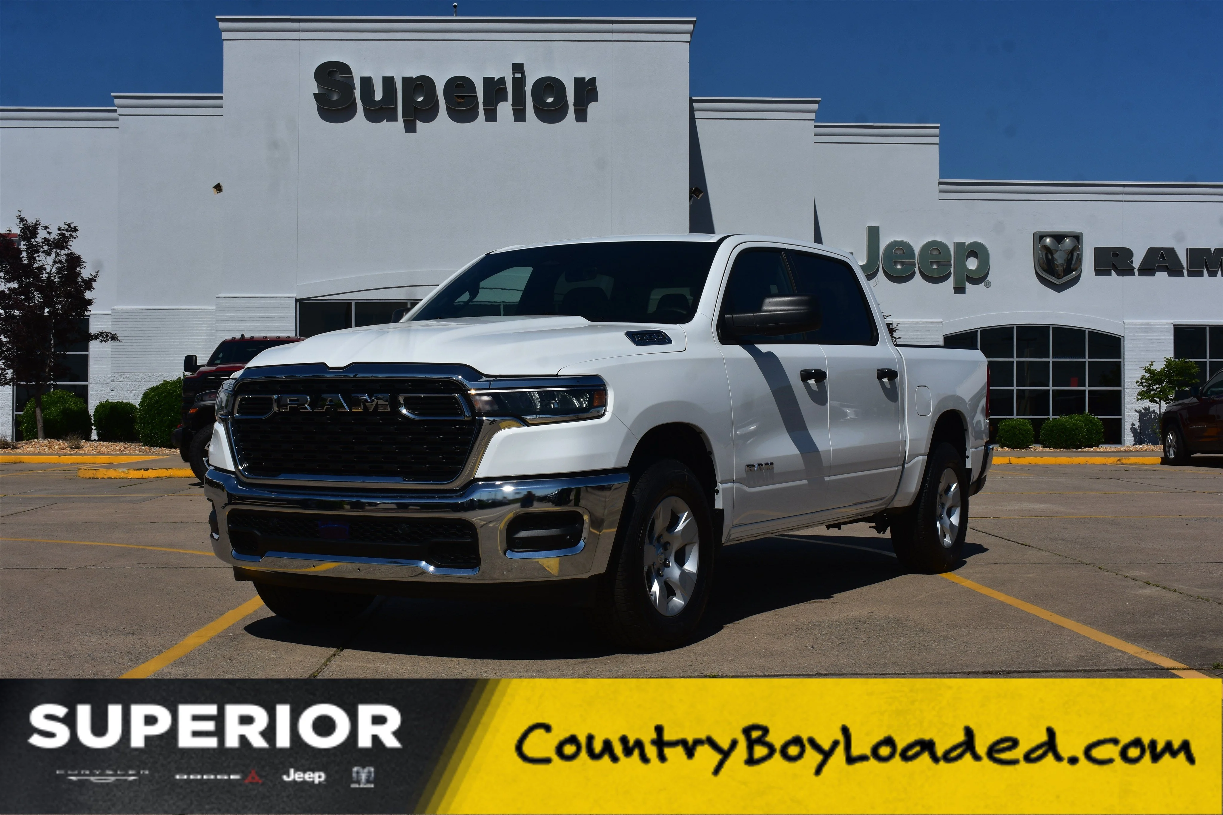 New 2026 Bright White Clearcoat Ram Tradesman image 1