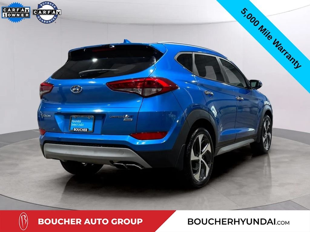 Certified Used 2018 Caribbean Blue Hyundai Limited image 3