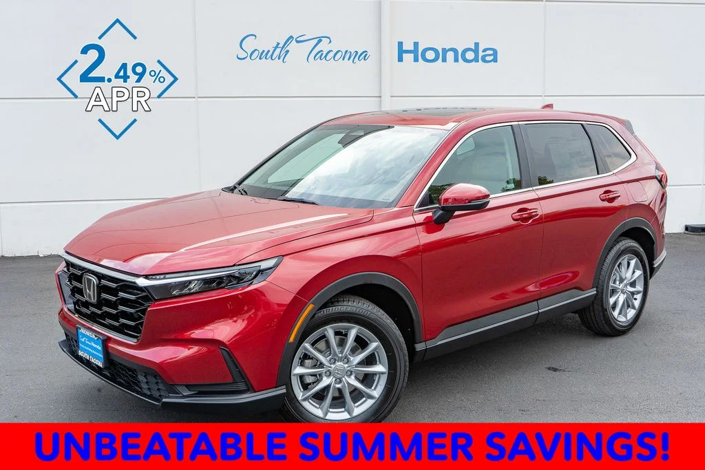 New 2026 Radiant Red Metallic Honda EX image 1
