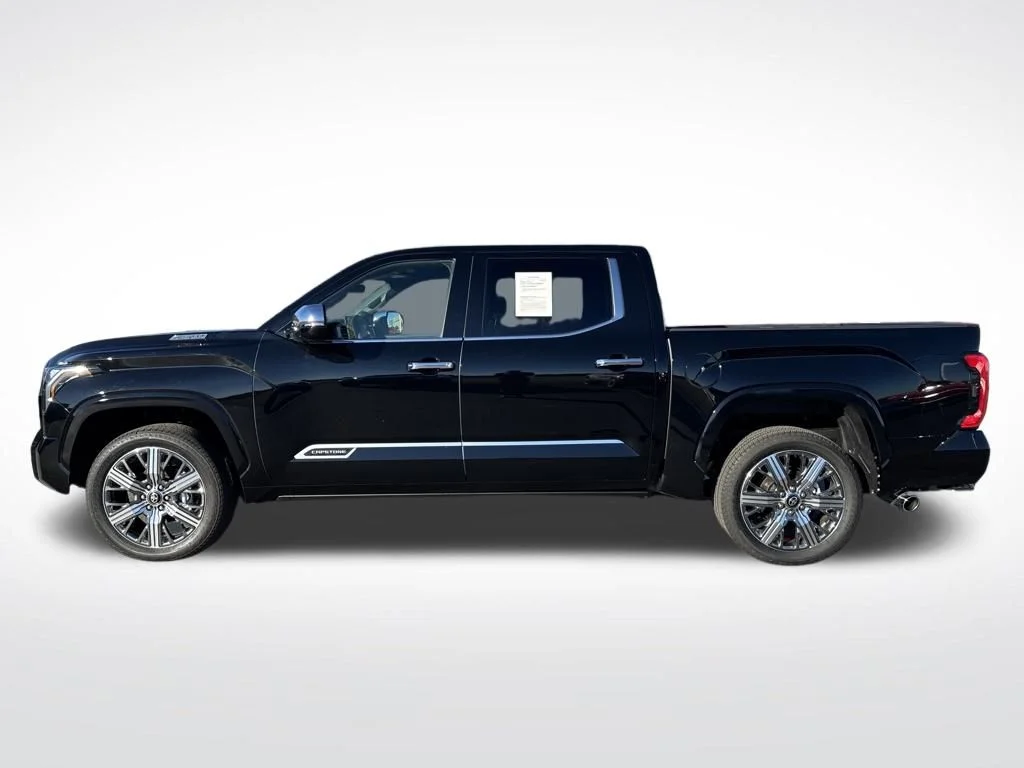 Used 2025 Black Toyota Capstone image 2