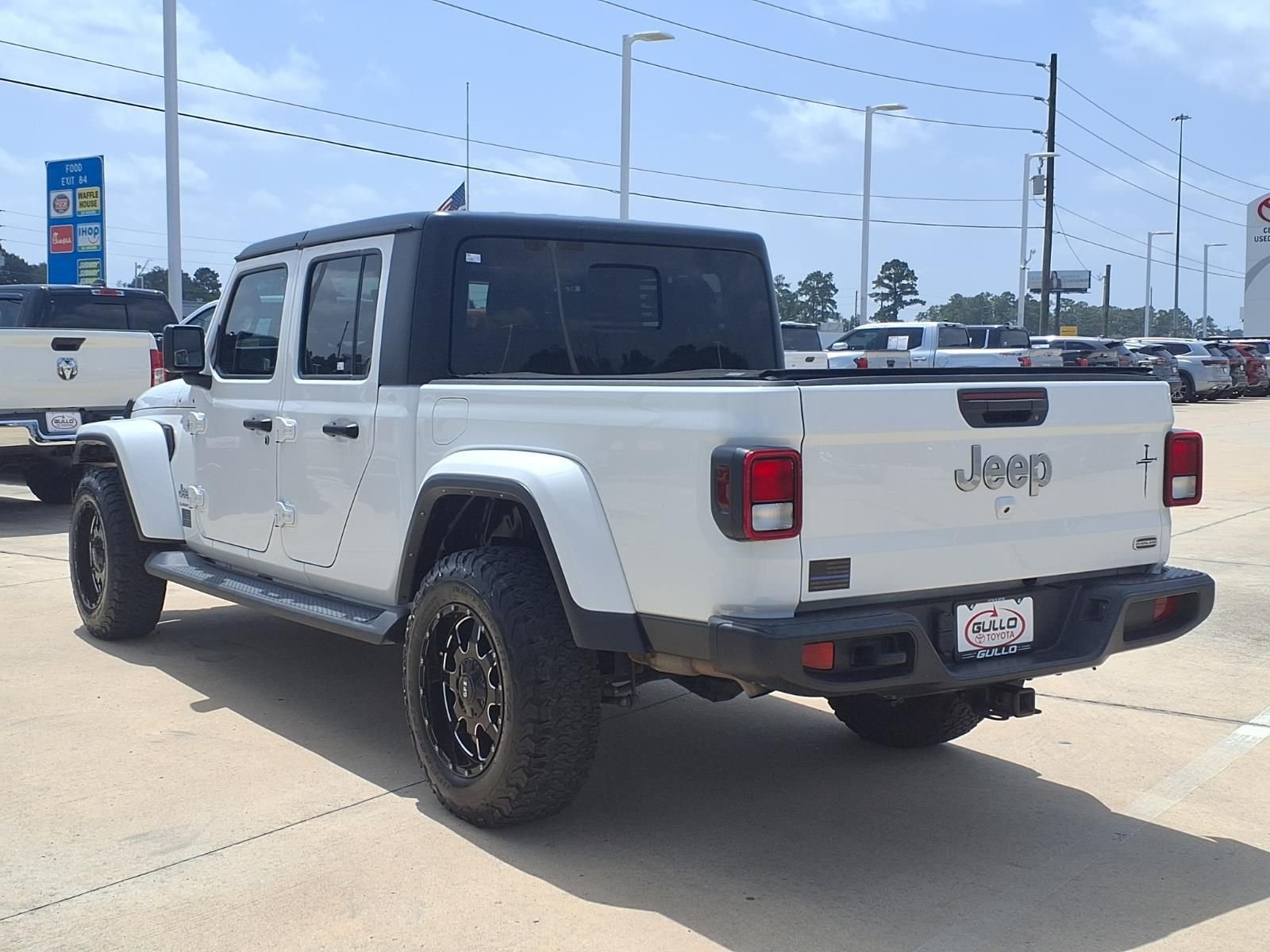 Used 2023 Bright White Clearcoat Jeep Overland image 2