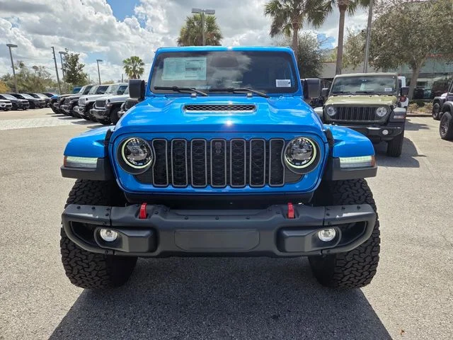 New 2026 Hydro Blue Pearl-Coat Exterior Paint Jeep Rubicon X image 21