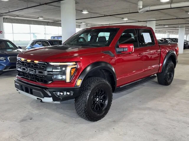 Used 2025 Red Metallic Ford Raptor image 4