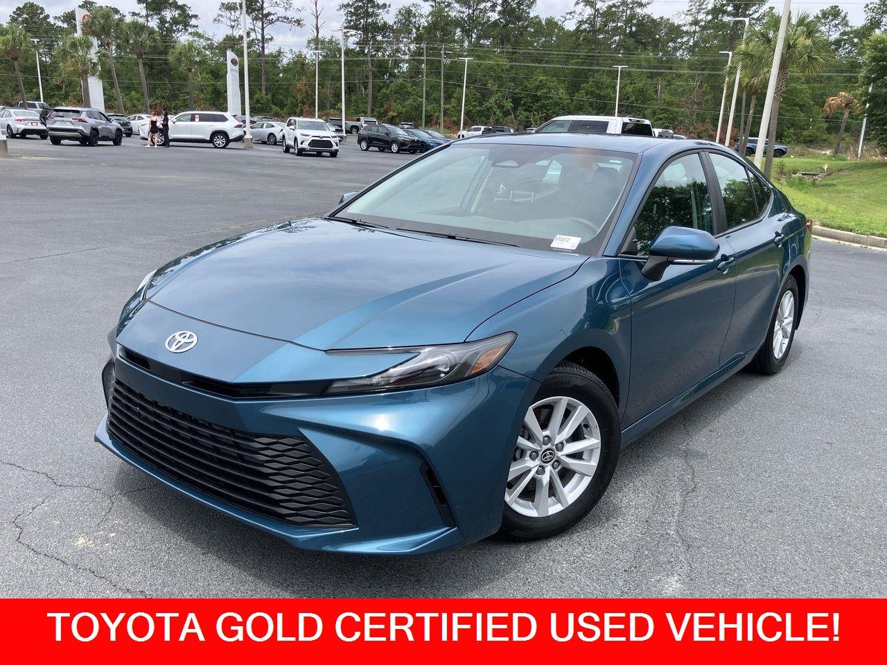 Used 2026 Blue (Ocean Gem) Toyota LE image 1