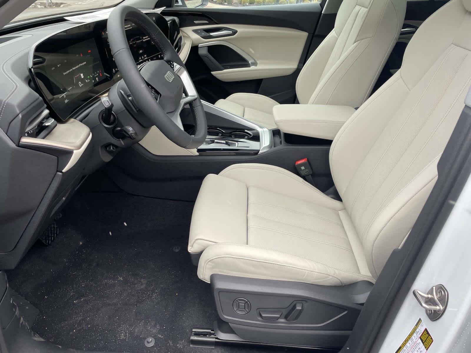 New 2025 Glacier White Metallic Audi Premium Plus image 13