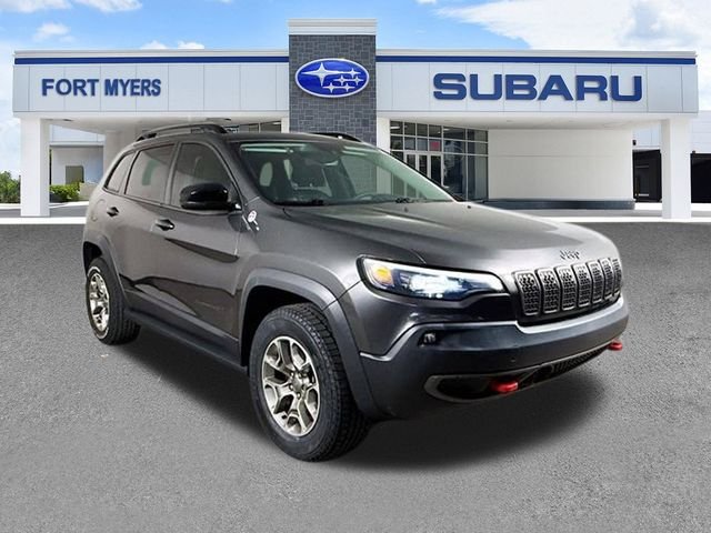 Used 2022 Gray Jeep Trailhawk image 1