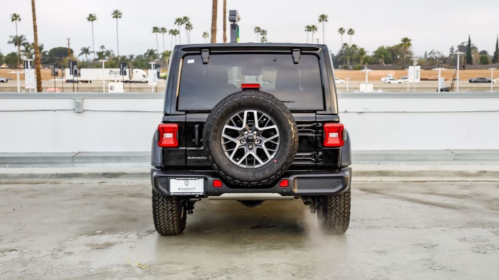 New 2026 Black Clearcoat Jeep Sahara image 8