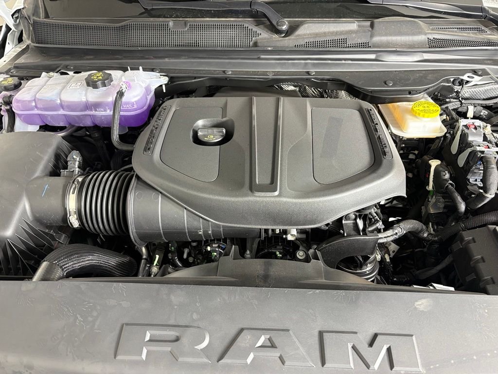New 2026 Bright White Clear-Coat Exterior Paint RAM Laramie image 43