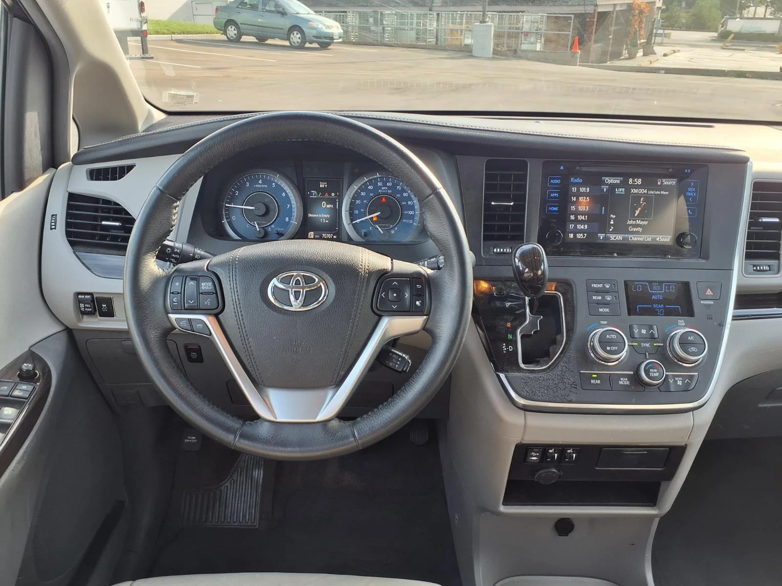 Used 2017 Silver Sky Metallic Toyota XLE 8-Passenger image 5