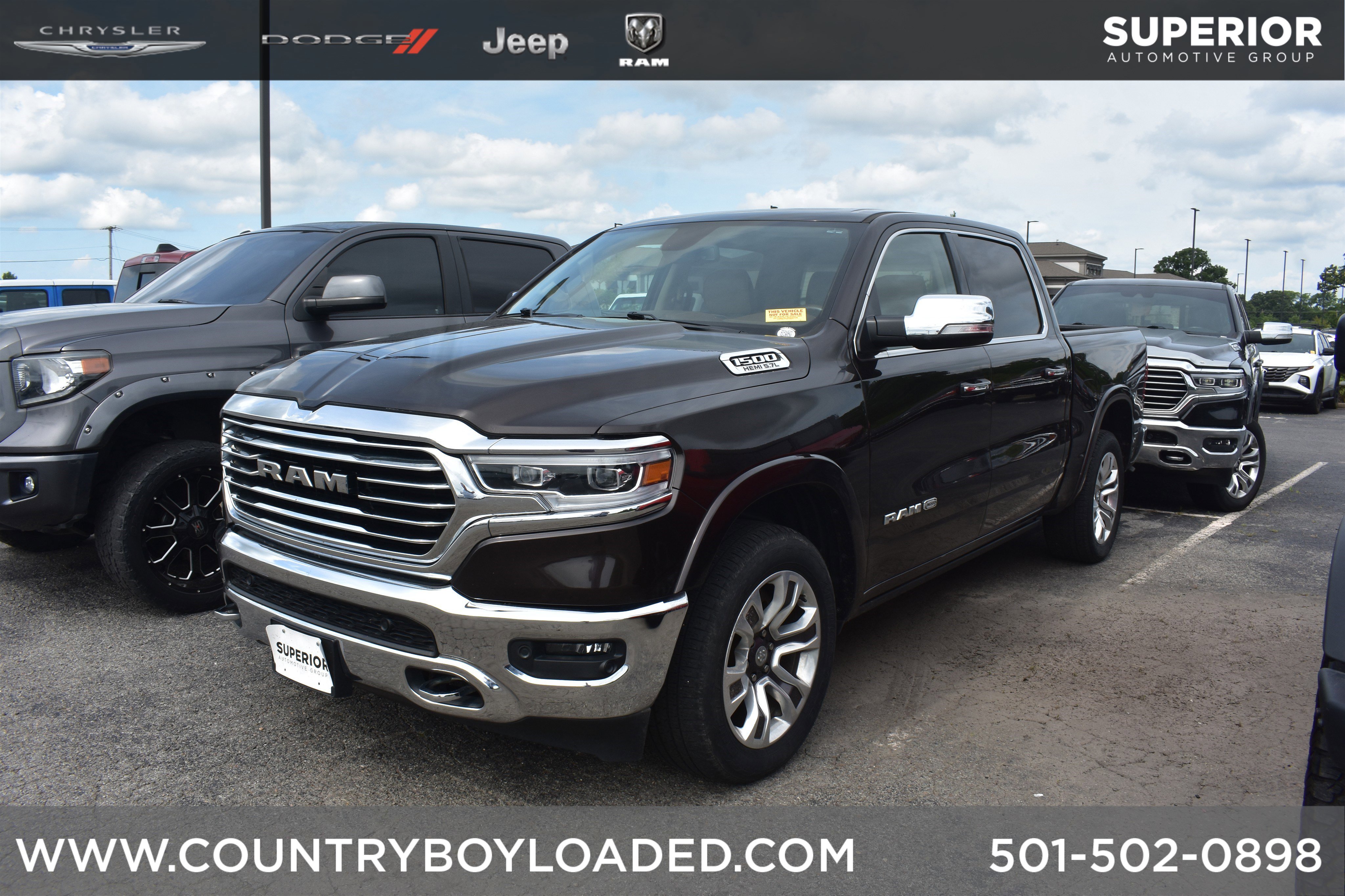 2019 RAM 1500 Longhorn 4x4 Crew Cab 5'7's photo