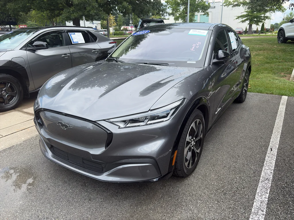 Used 2023 Carbonized Gray Metallic Ford Premium image 2
