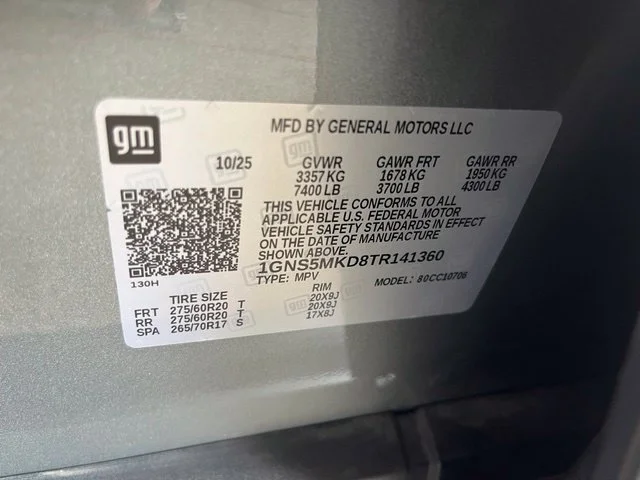 Used 2026 Sterling Gray Metallic Chevrolet LS image 14