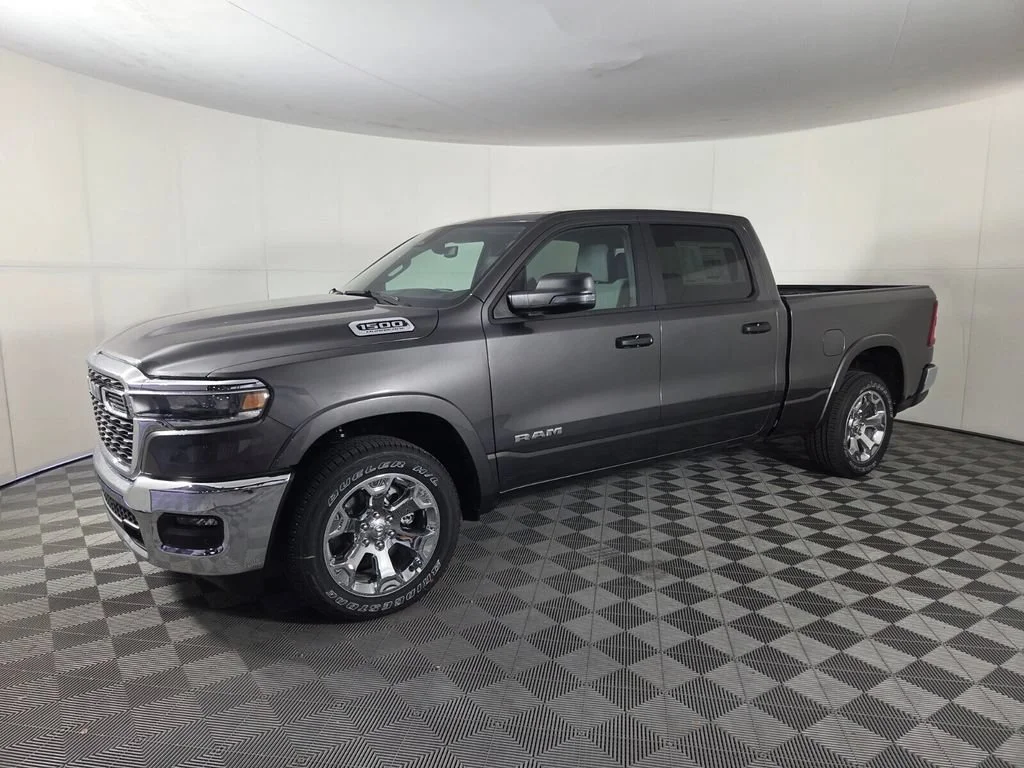 New 2026 Granite Crystal Metallic Clear-Coat Exterior Paint RAM Big Horn image 4