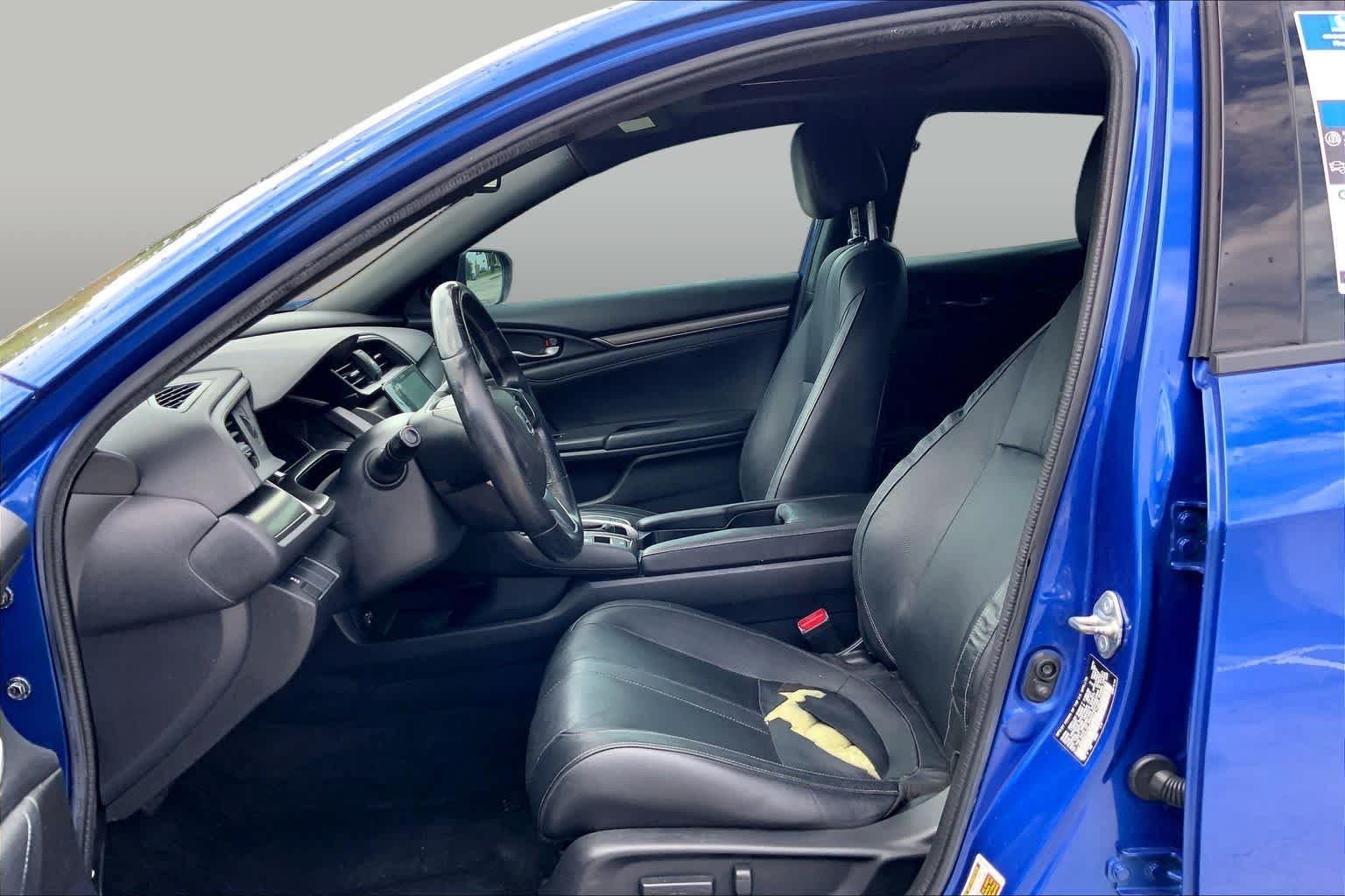 Used 2017 Aegean Blue Metallic Honda EX-L Navi image 8