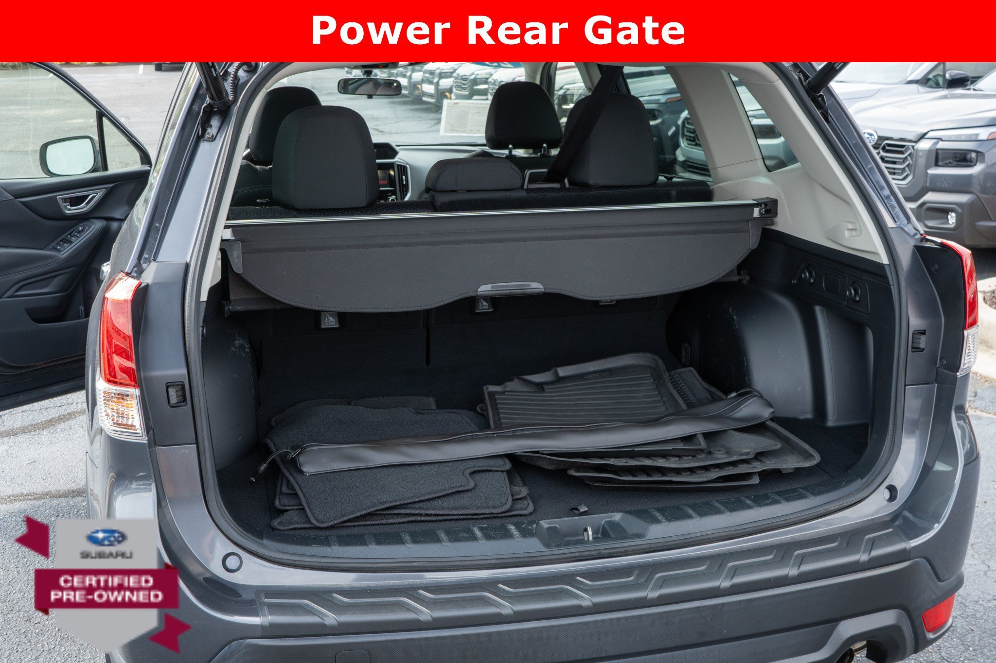 Used 2023 Magnetite Gray Metallic Subaru Premium image 32