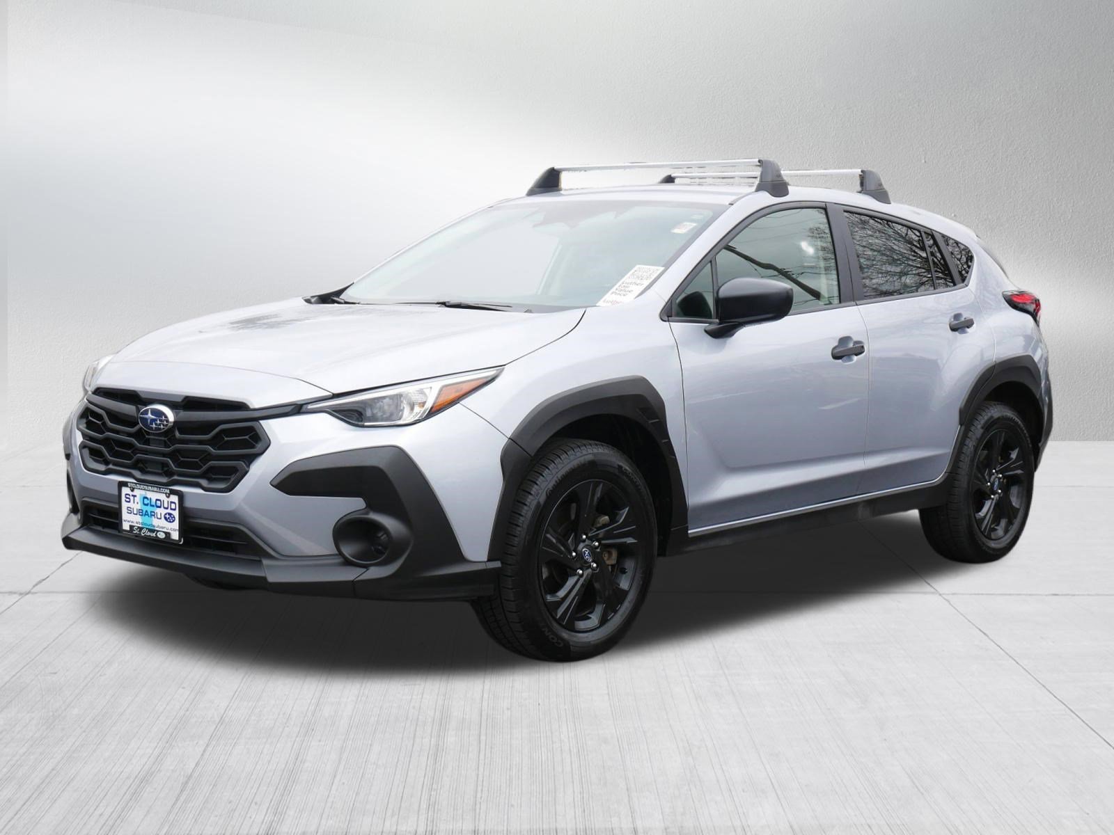 Used 2024 Ice Silver Metallic Subaru SUV CVT image 3