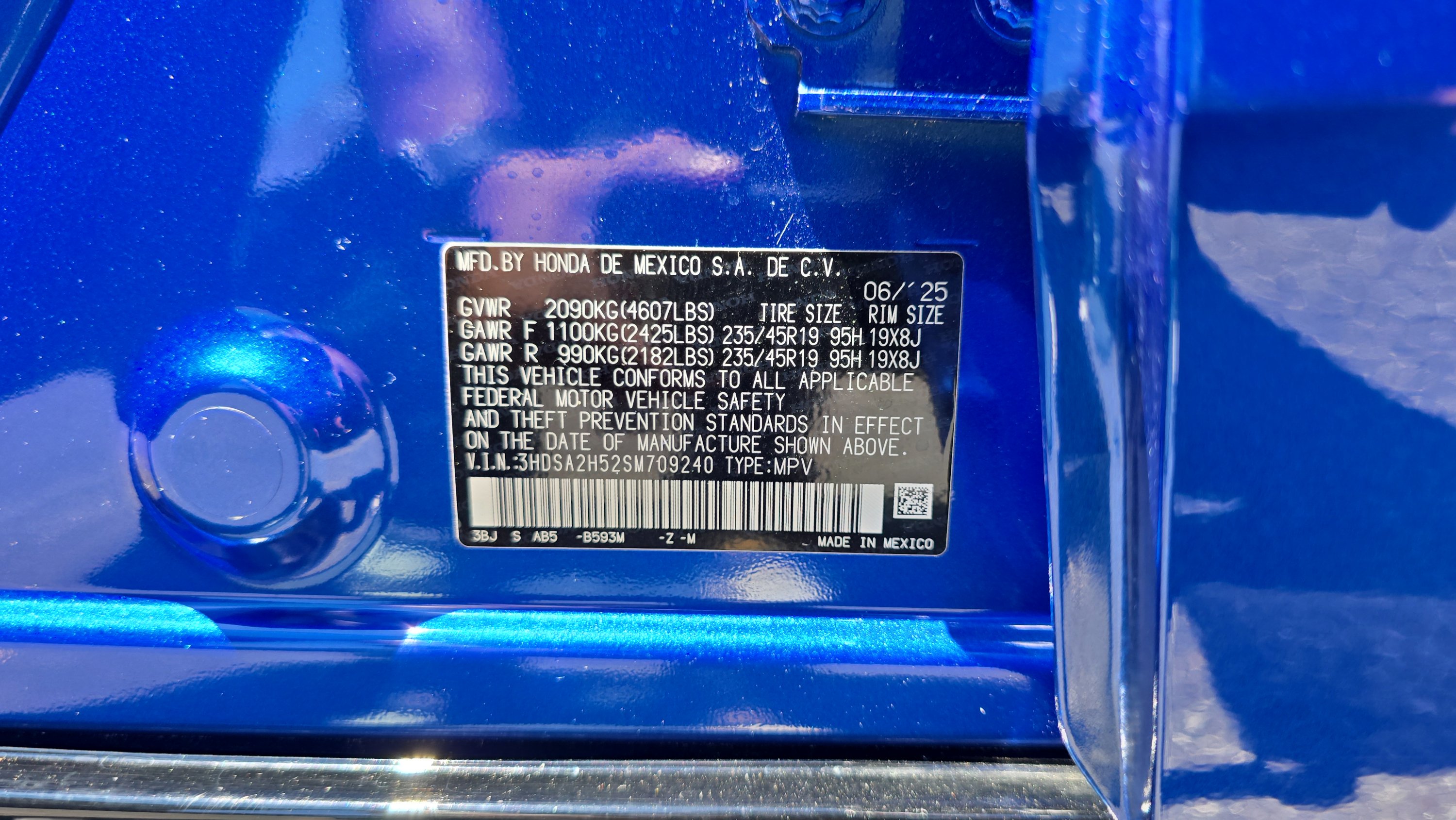 Certified Used 2025 Adriatic Sea Blue Acura AWD w/A-Spec Package image 31