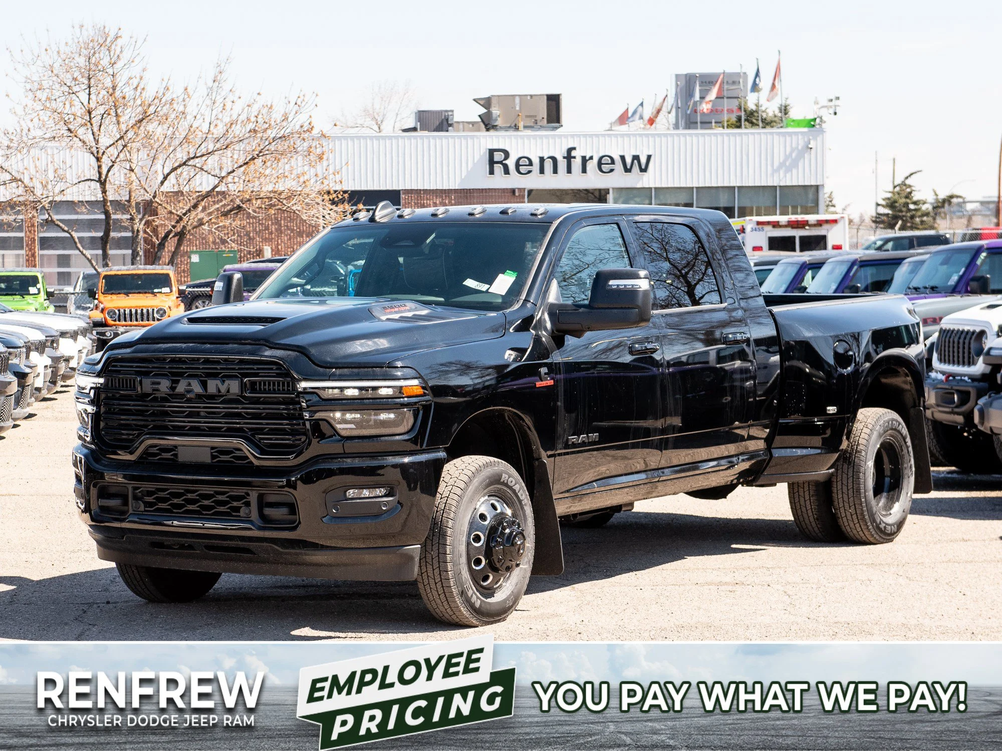 New 2026 Black RAM Laramie* image 1