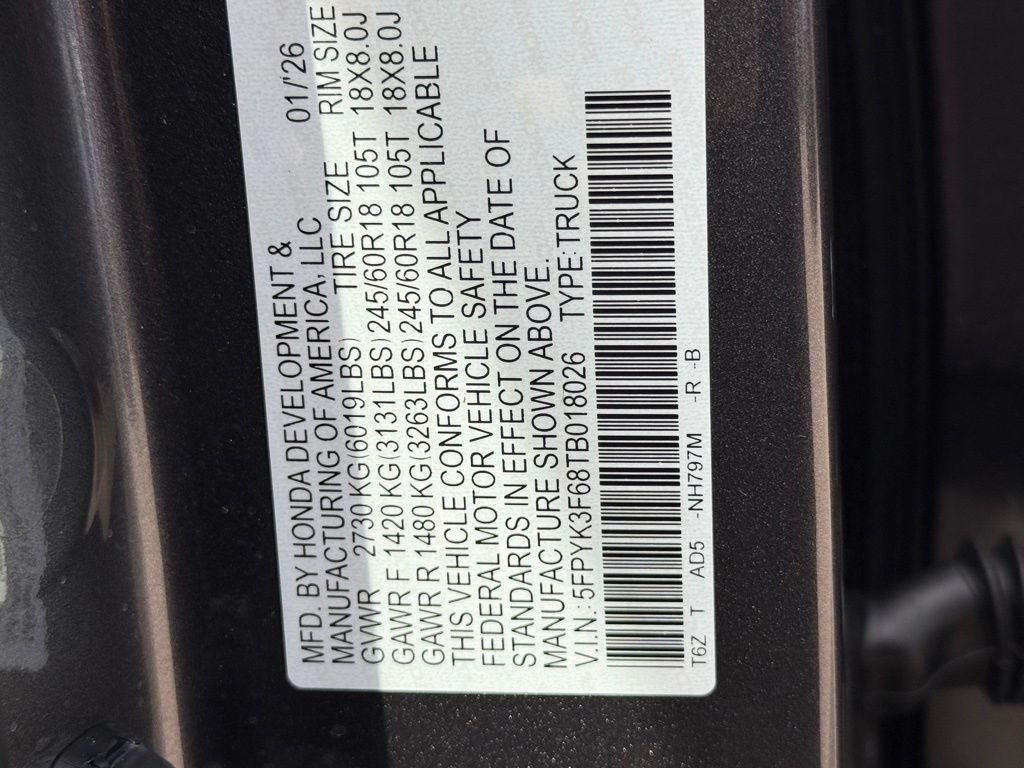 Certified Used 2026 Modern Steel Metallic Honda TrailSport image 29