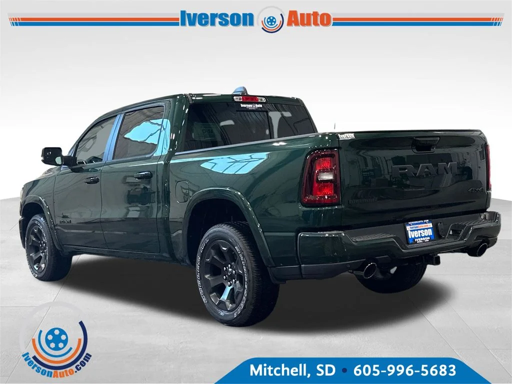 New 2026 Serrano-Green Metallic Exterior Paint RAM Big Horn/Lone Star image 5