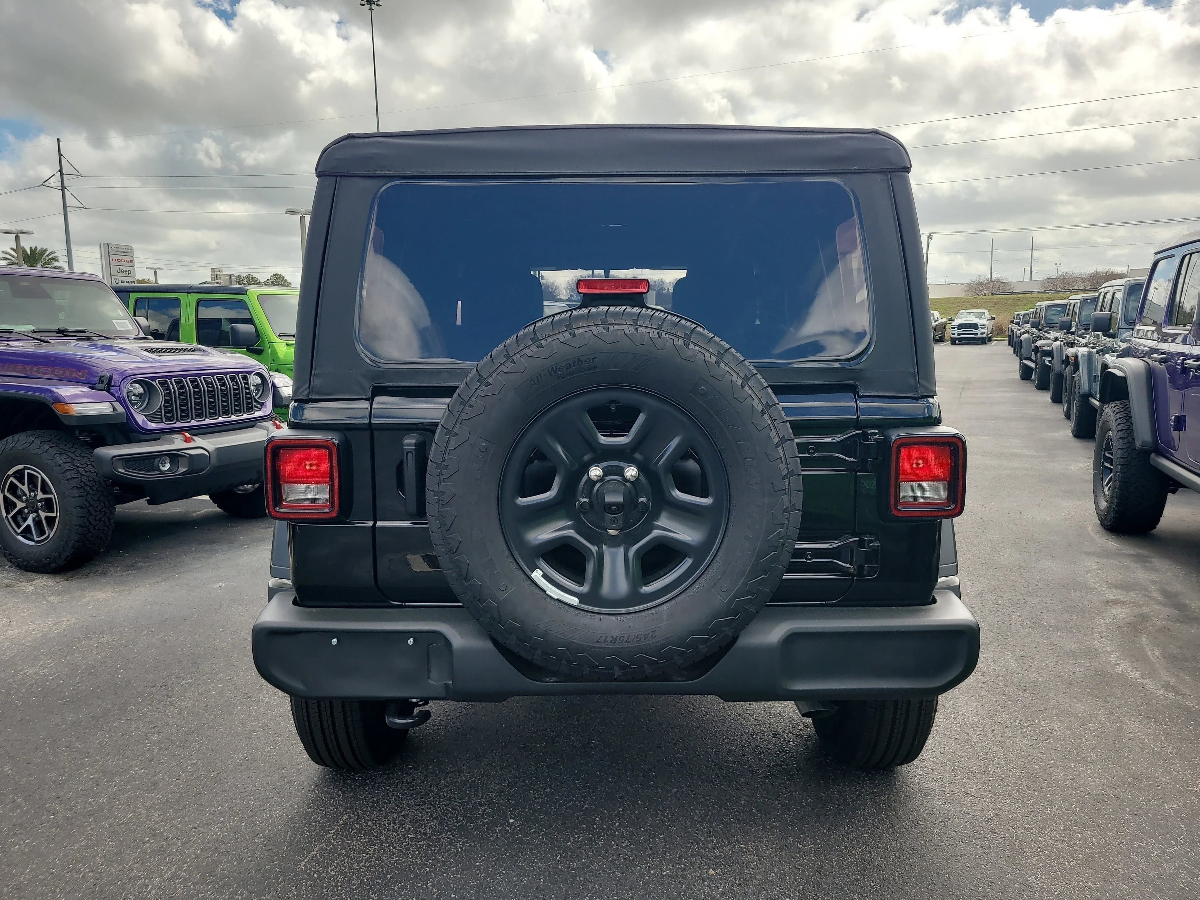 New 2026 Black Clearcoat Jeep Sport image 7