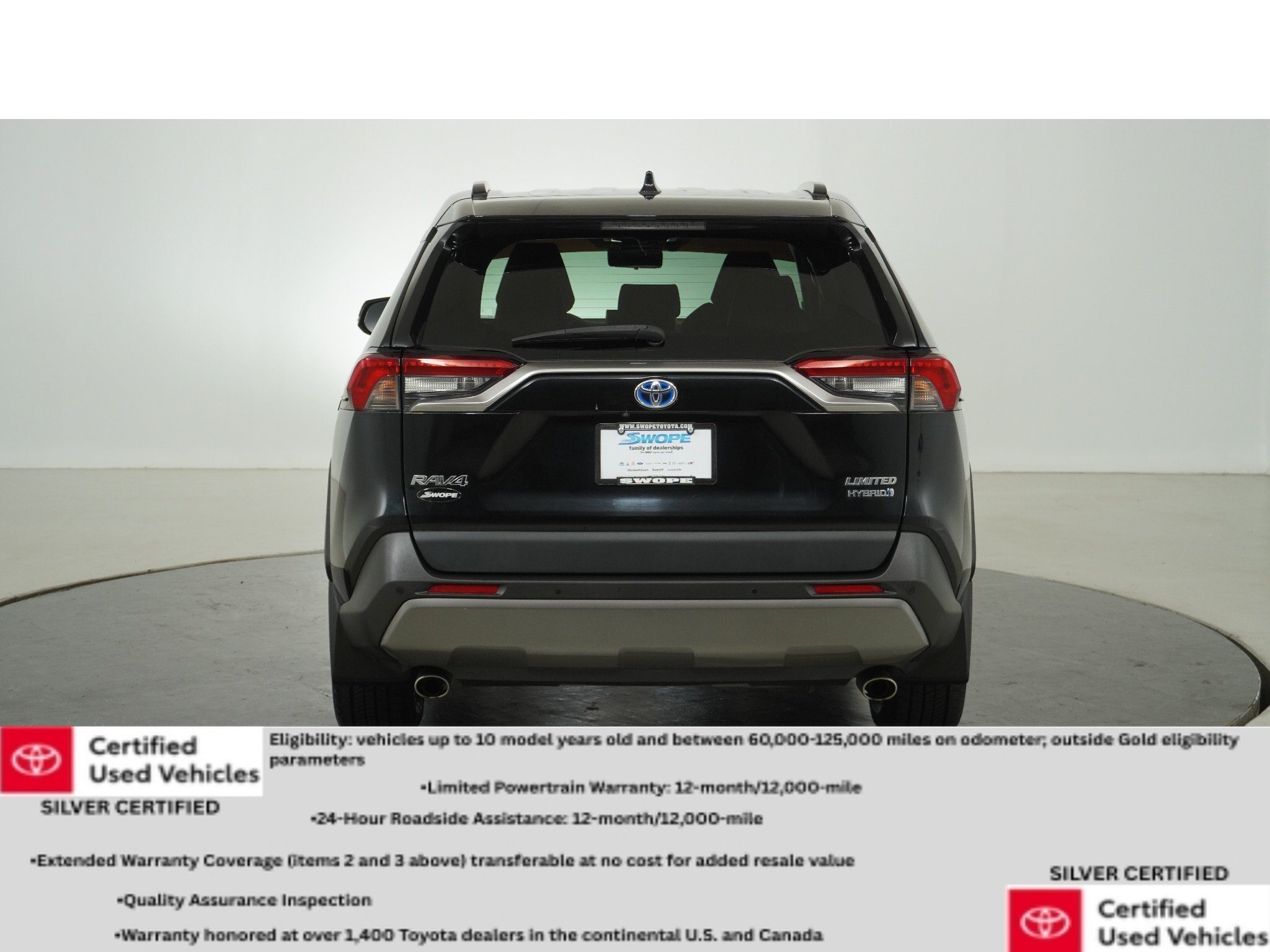 Used 2019 Midnight Black Metallic Toyota Hybrid Limited image 5