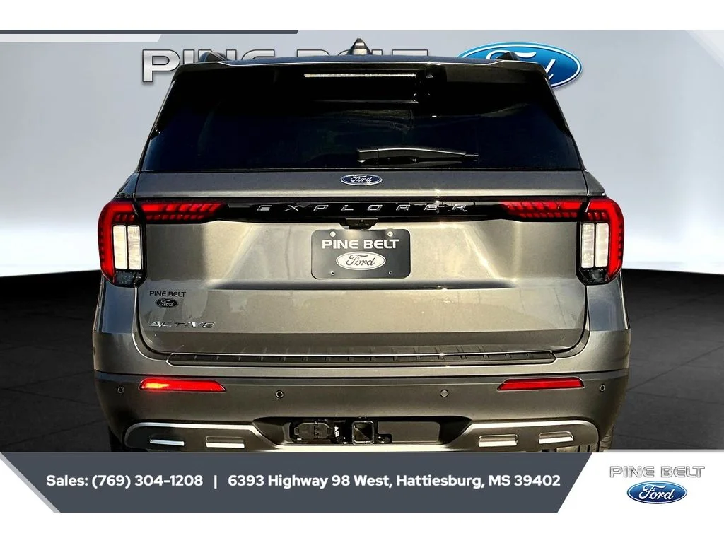 New 2026 Carbonized Gray Metallic Ford Active image 3