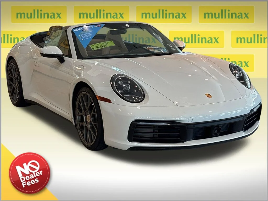 Used 2020 White Porsche Carrera image 1