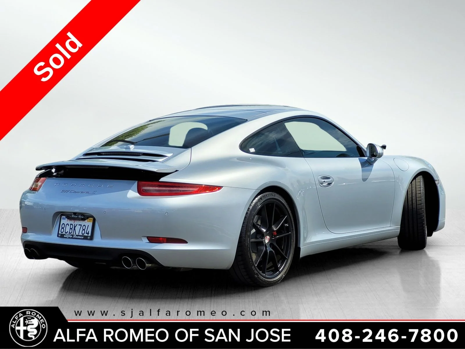 Used 2014 Silver Porsche Carrera S image 3