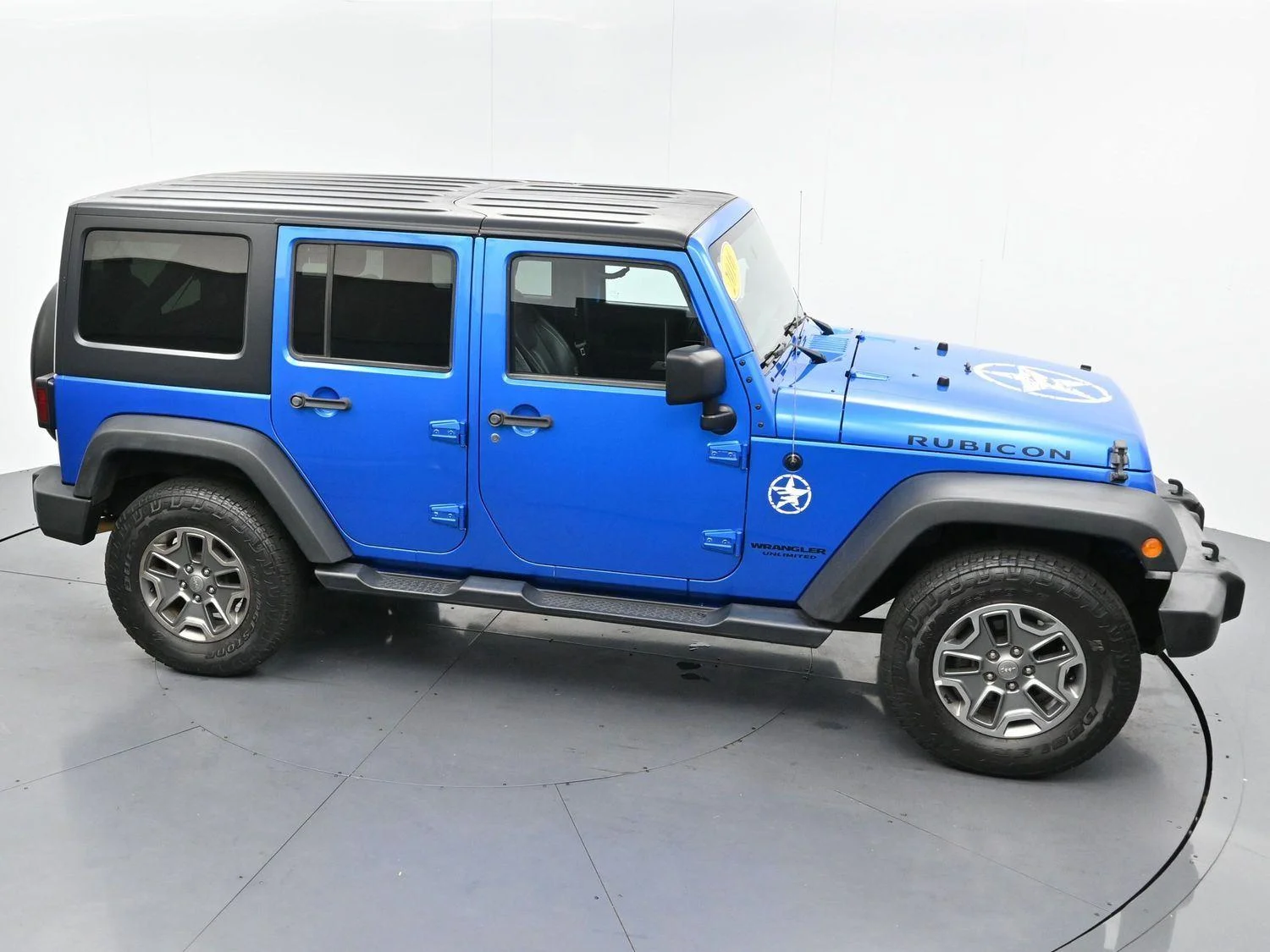 Used 2016 Hydro Blue Pearl Jeep Rubicon image 36