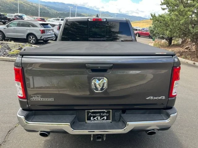 Used 2021 Granite Crystal Metallic Clearcoat Ram Big Horn image 9