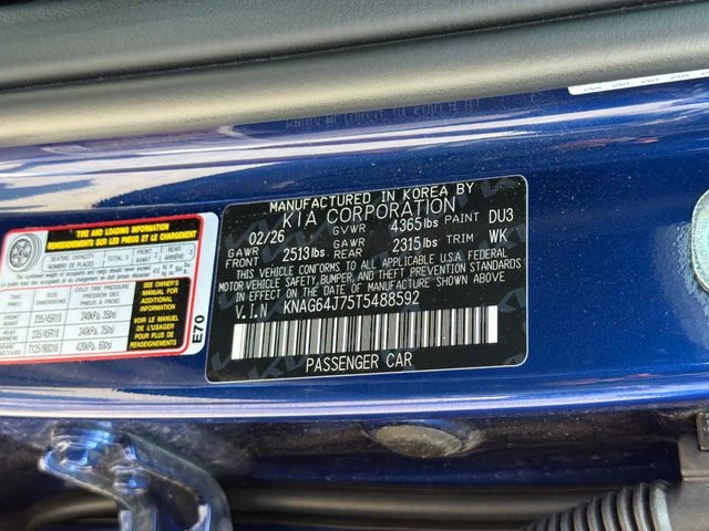 New 2026 Yacht Blue Kia GT-Line FWD image 25