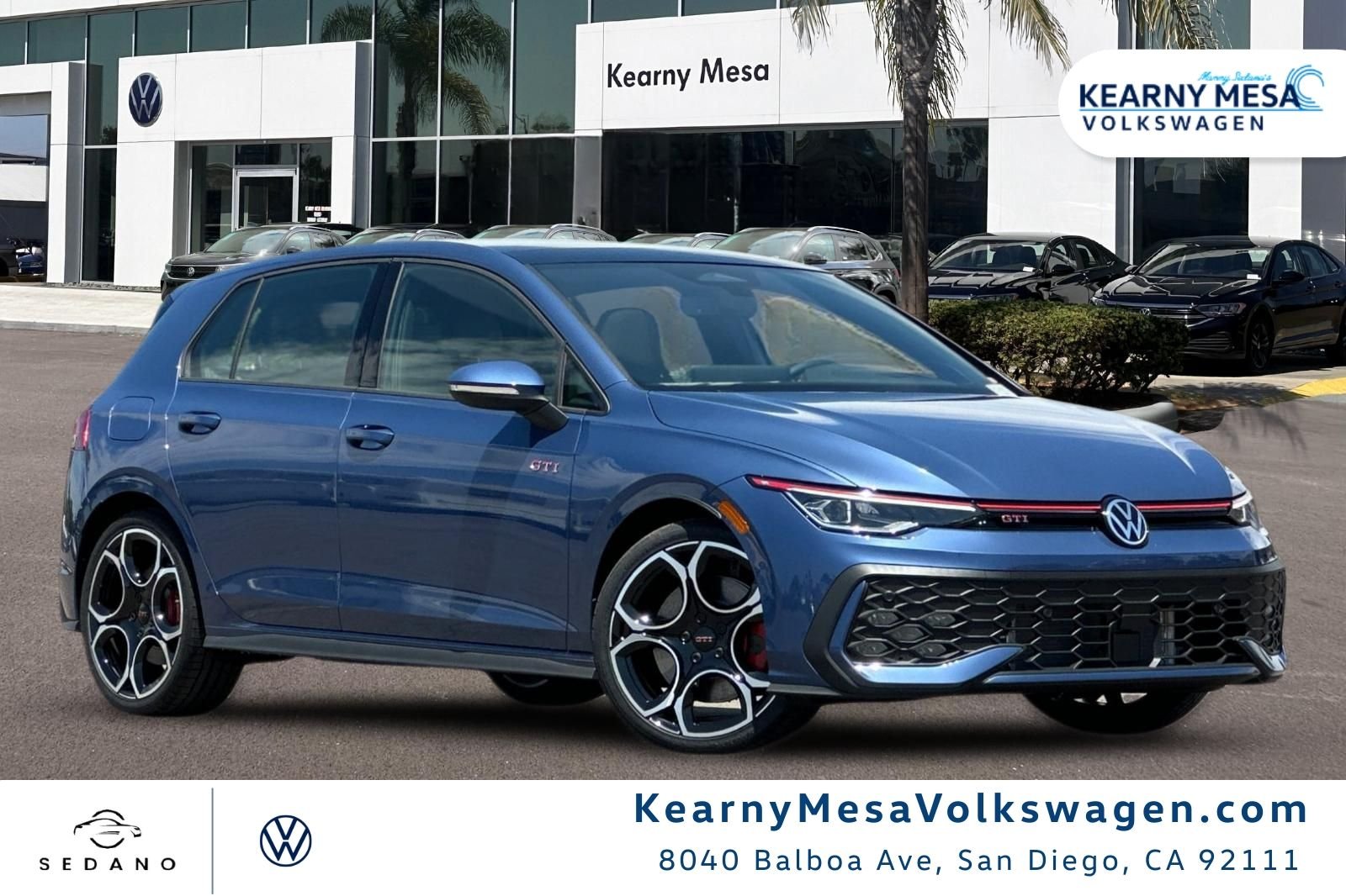 New 2026 Slate Blue Metallic Volkswagen Autobahn image 1