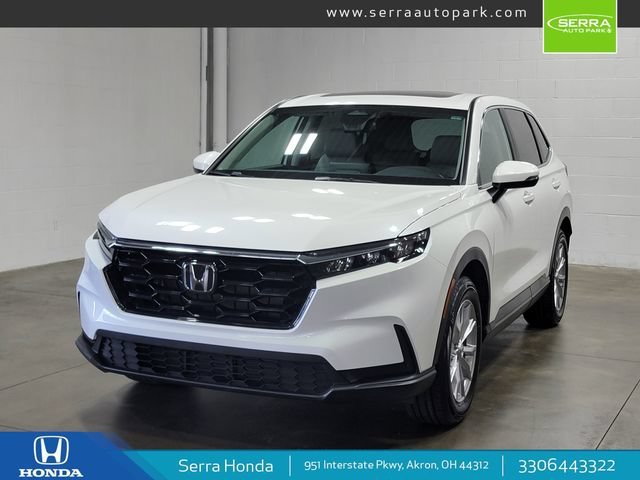 Used 2023 White Honda EX AWD image 1