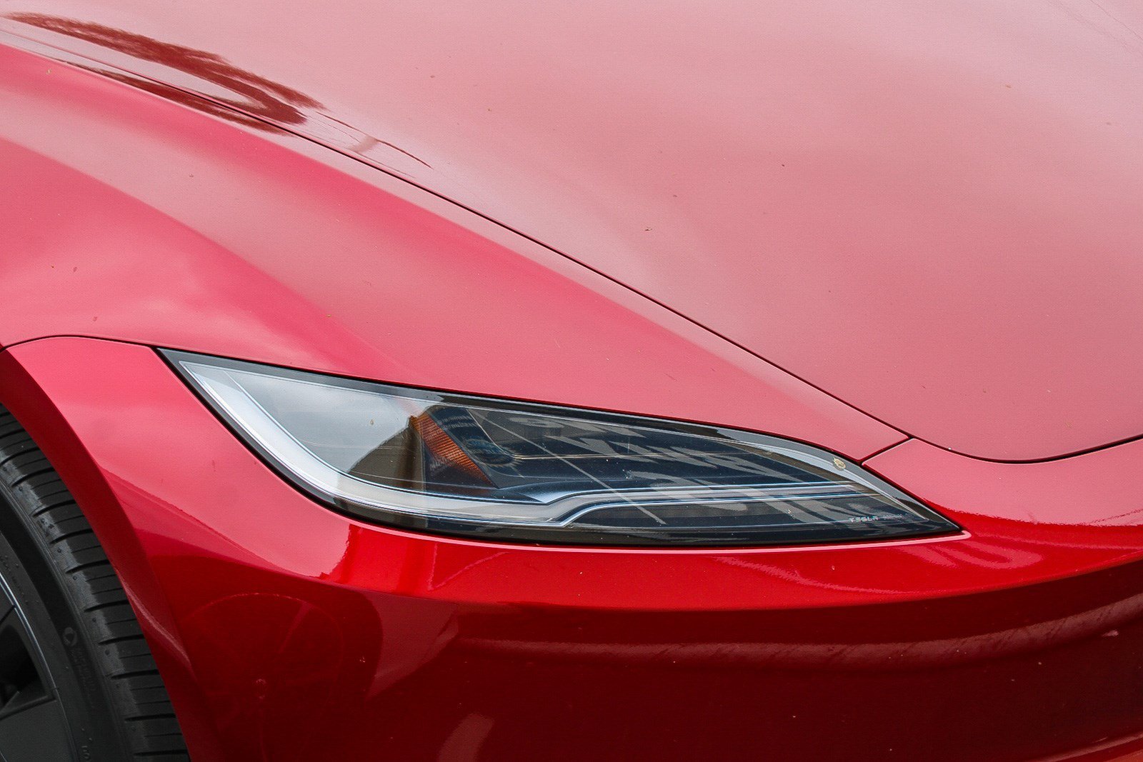 Used 2025 Ultra Red Tesla Long Range image 4
