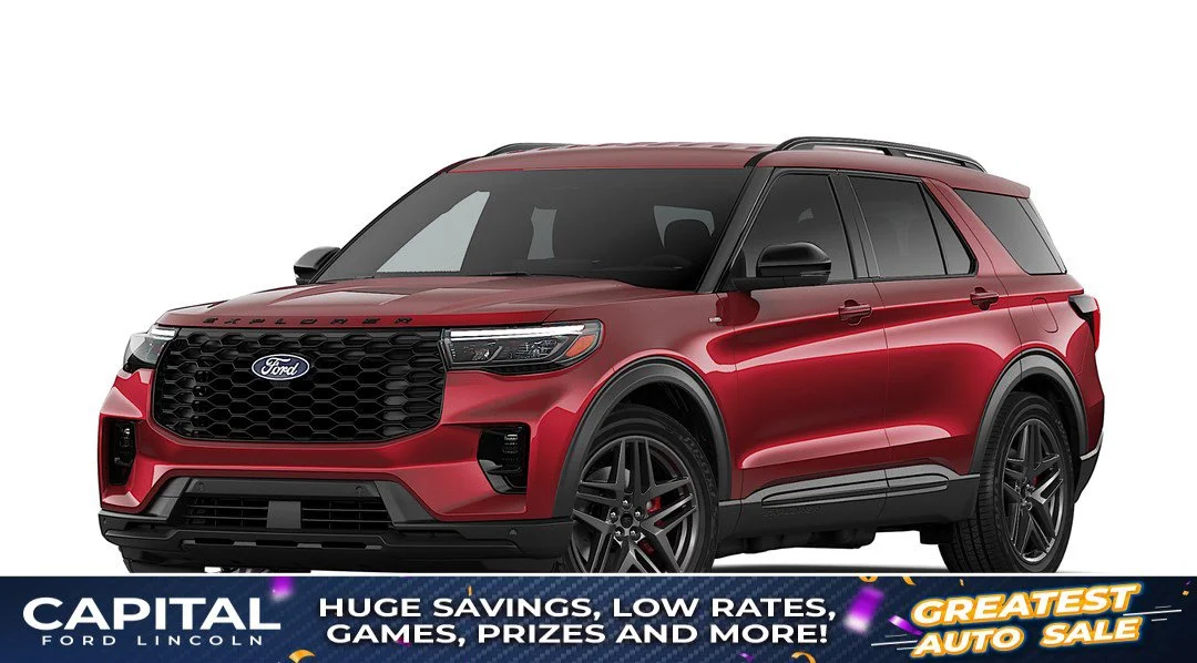 New 2027 Ruby Red Metallic Tinted Clearcoat Ford ST-Line image 1