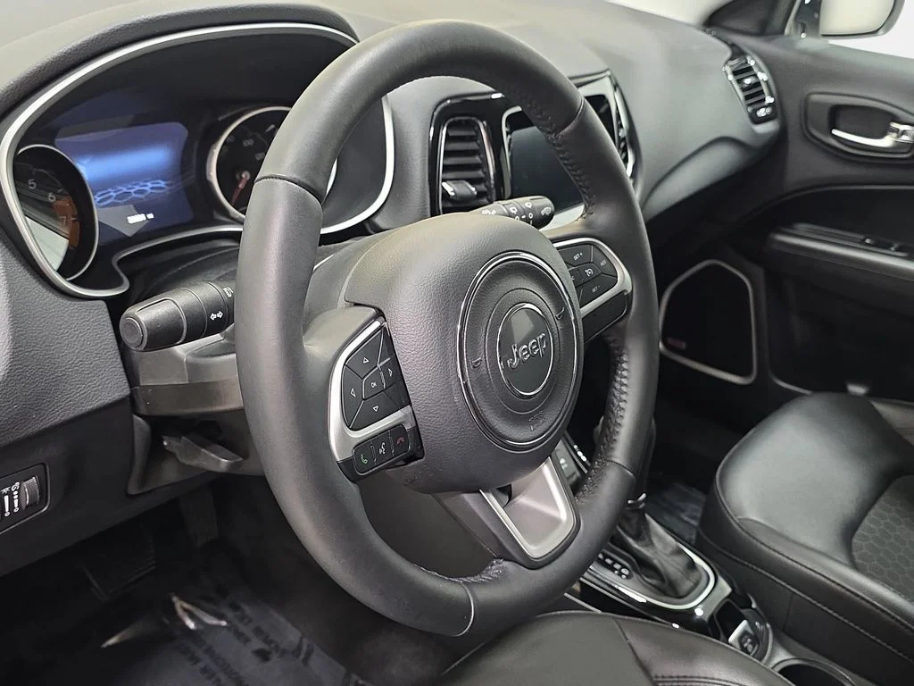Used 2019 White Clearcoat Jeep Latitude image 14