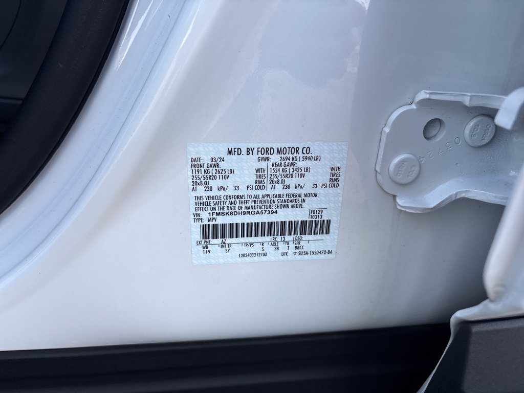 Used 2024 White Ford XLT image 17