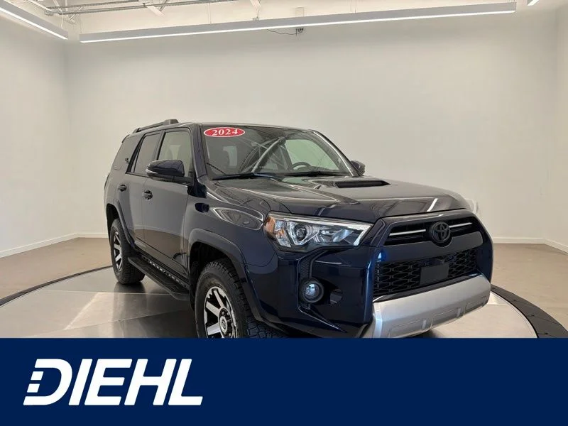 Used 2024 Blue Toyota TRD Off-Road Premium image 1