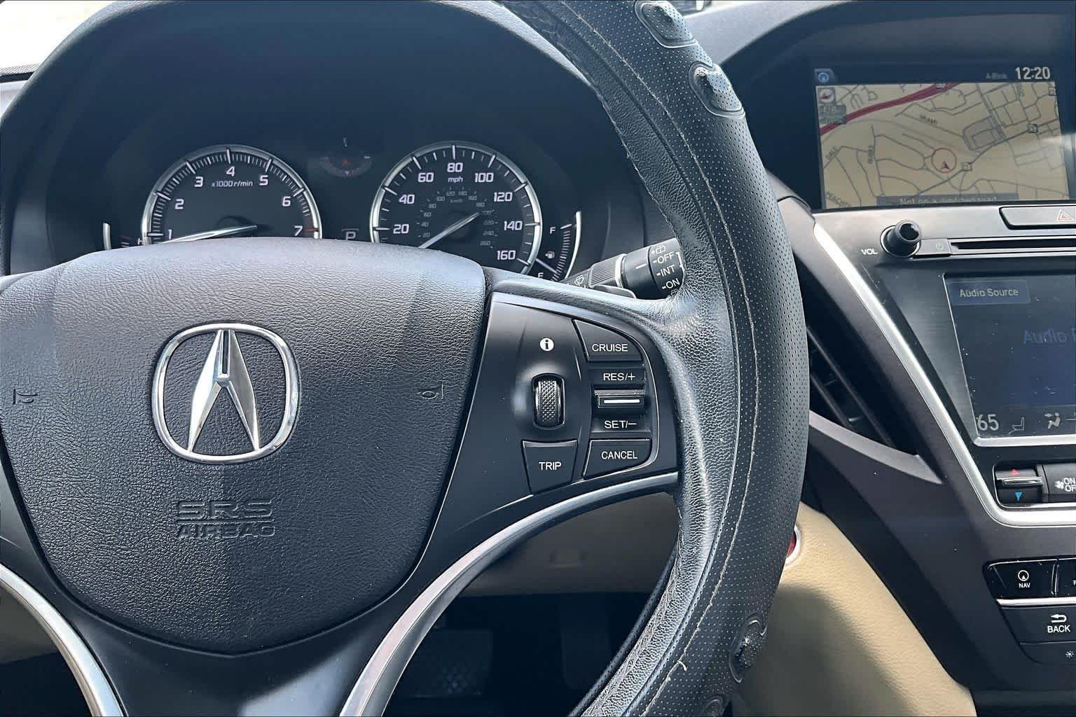 Used 2015 Crystal Black Pearl Acura Tech Pkg image 24