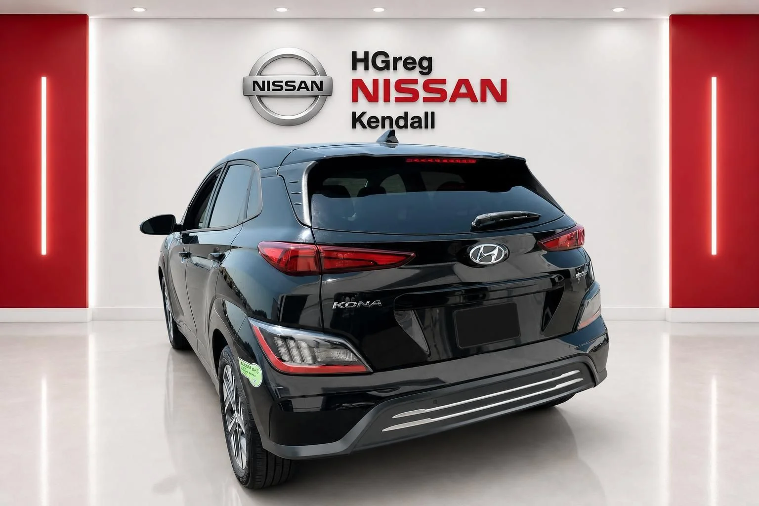 Used 2023 Hyundai Kona EV Limited with VIN KM8K53AG3PU165451 for sale in Palmetto Bay, FL