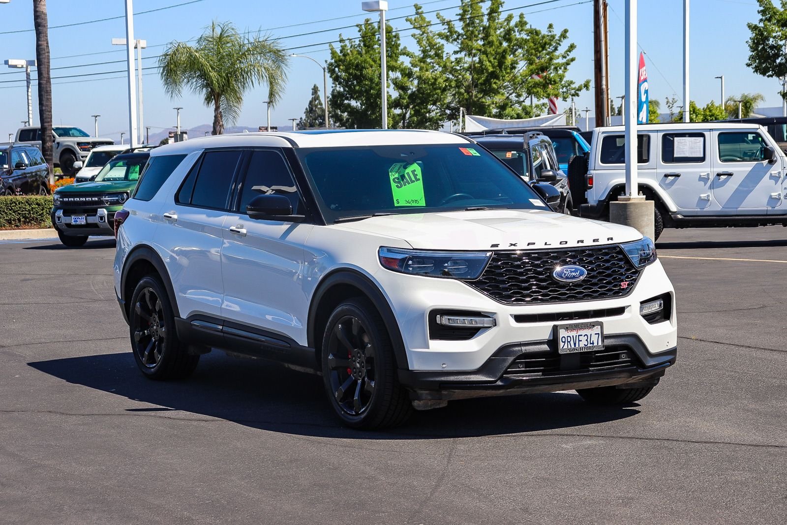 Certified Used 2022 White Metallic Ford ST image 3