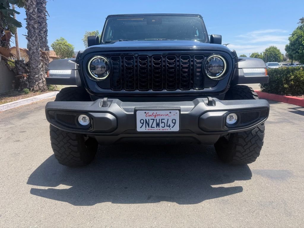 Used 2024 Black Jeep Willys 4xe image 3