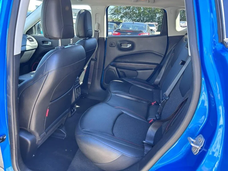 Certified Used 2021 Laser Blue Jeep 4WD Trailhawk image 9