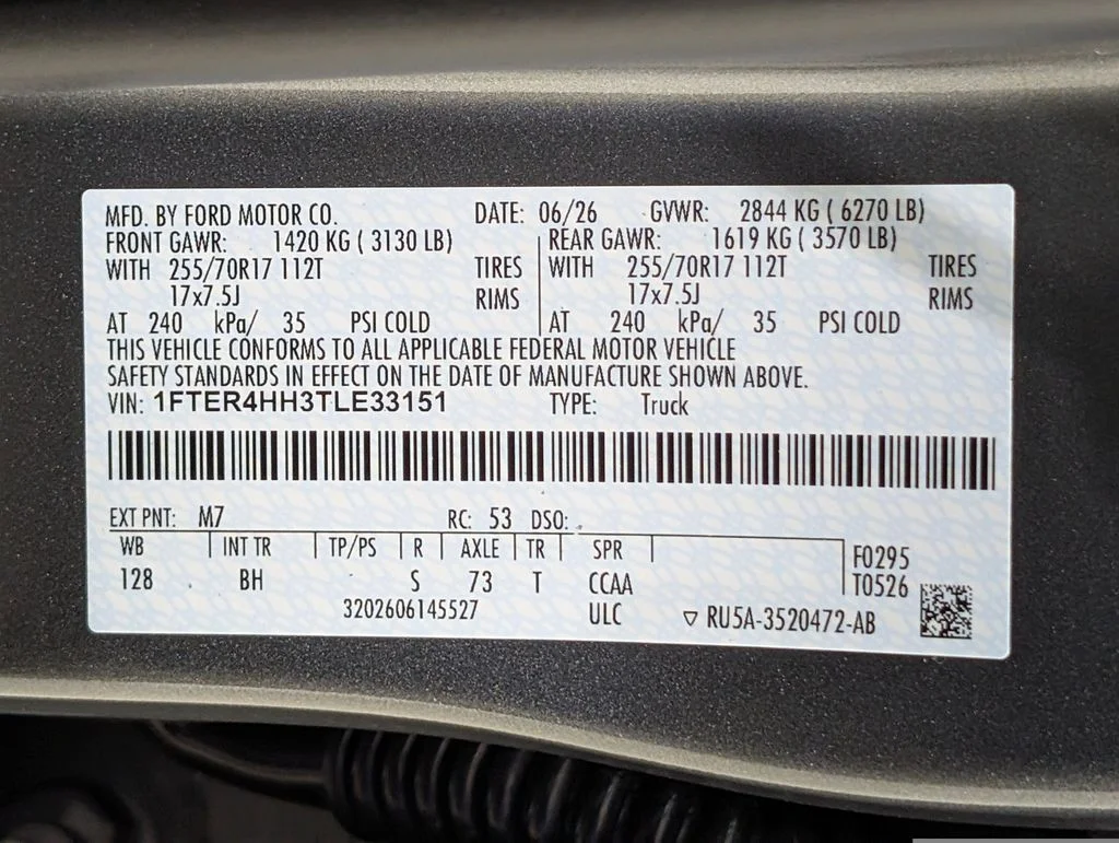 New 2026 Carbonized Gray Metallic Ford XLT image 23