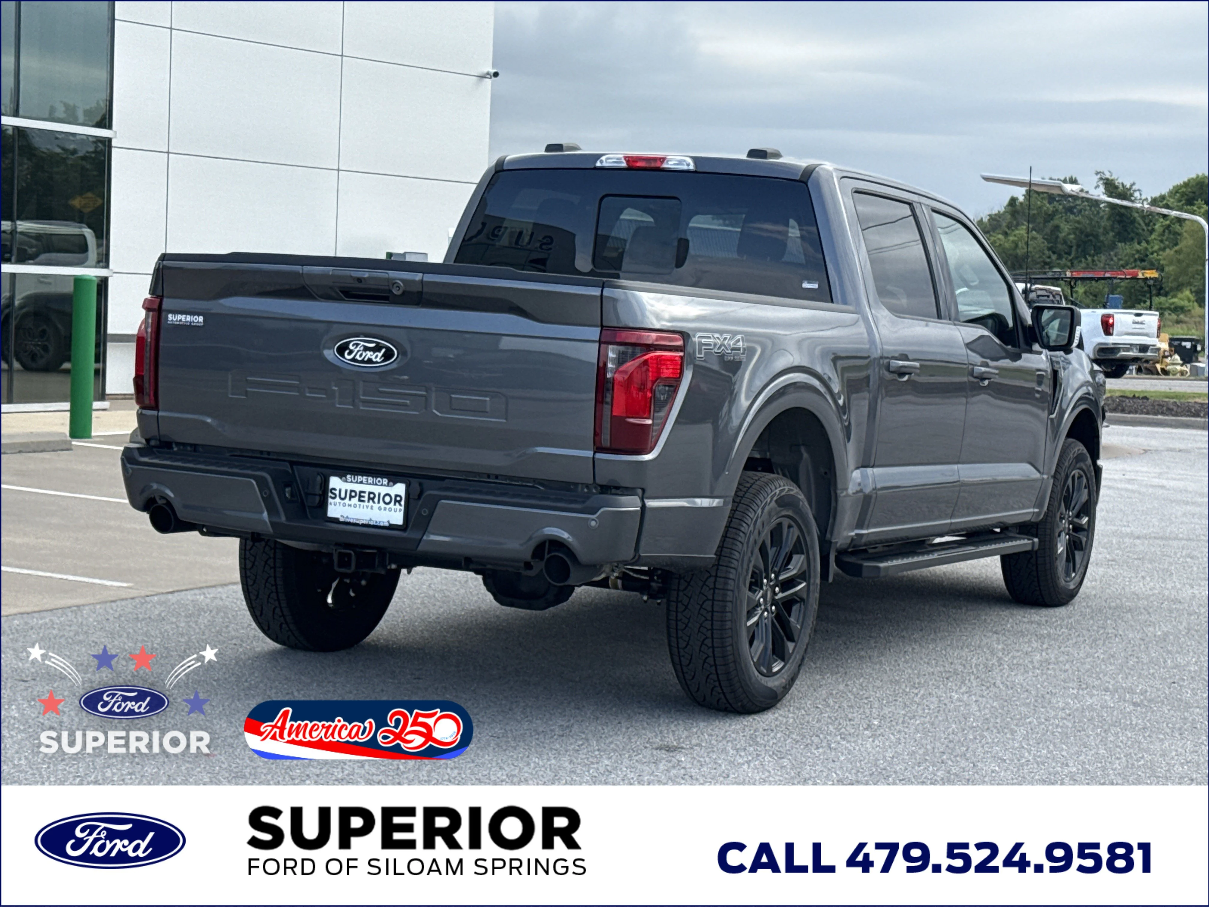 New 2026 Carbonized Gray Metallic Ford XLT 4WD image 3
