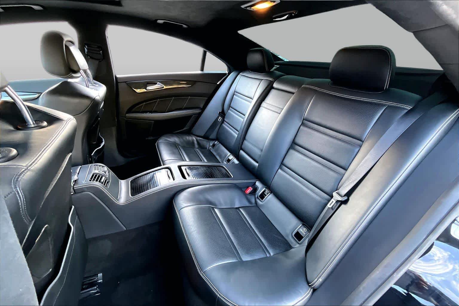 Used 2015 Obsidian Black Metallic Mercedes-Benz CLS 63 AMG® S-Model image 19