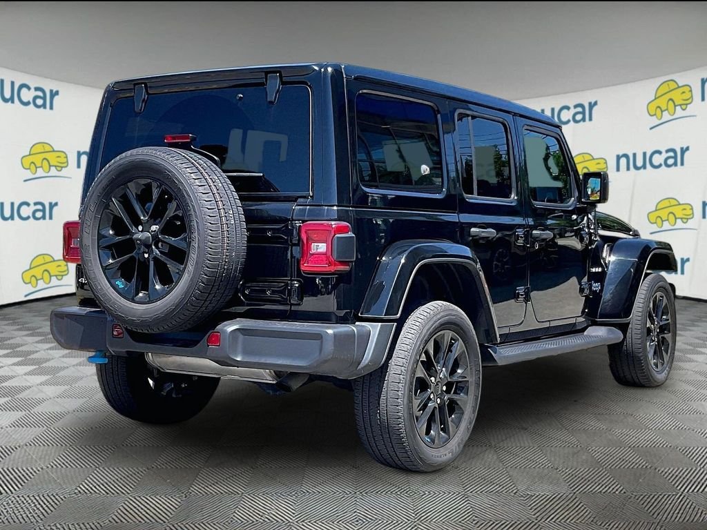 Used 2023 Black Jeep Sahara 4xe image 6