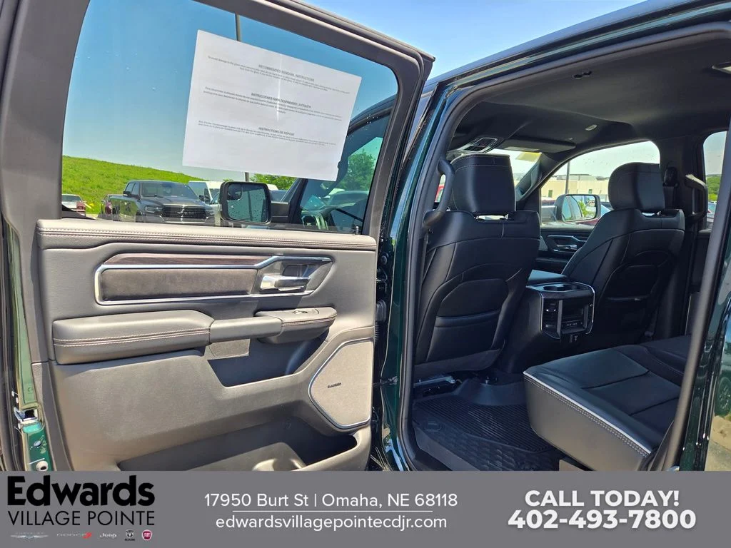 New 2026 Serrano-Green Metallic Exterior Paint RAM Laramie image 26