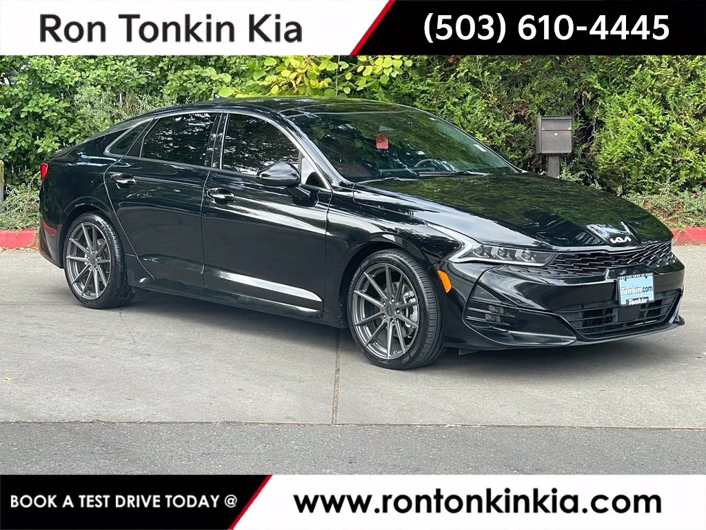 Used 2022 Ebony Black Kia GT-Line image 1